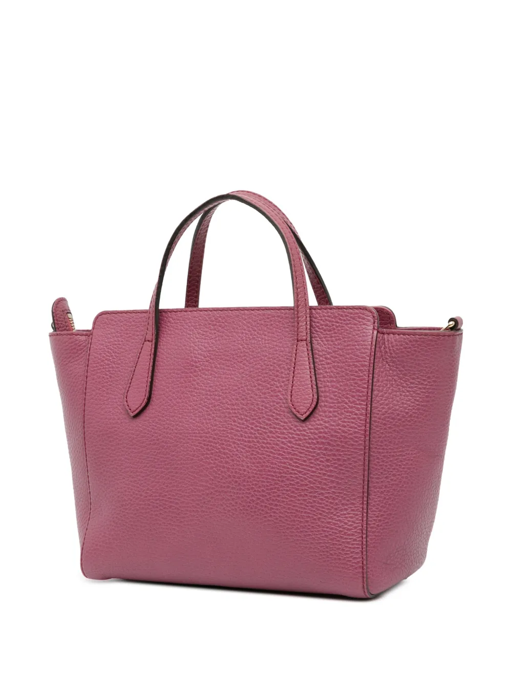 Gucci Pre-Owned 2016-2024 Mini Leather Swing satchel | Pre-Owned | Image 2