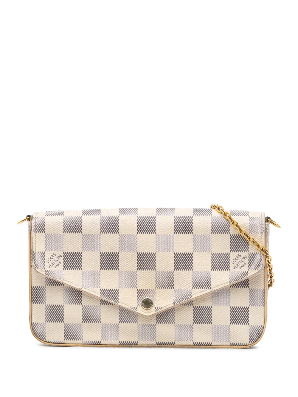 Louis Vuitton Pre-Owned 2018 ダミエ アズール ポシェット フェリシー ショルダーバッグ - ブルー Louis Vuitton Pre-Owned 2018 ダミエ アズール ポシェット フェリシー ショルダーバッグ - ブルー