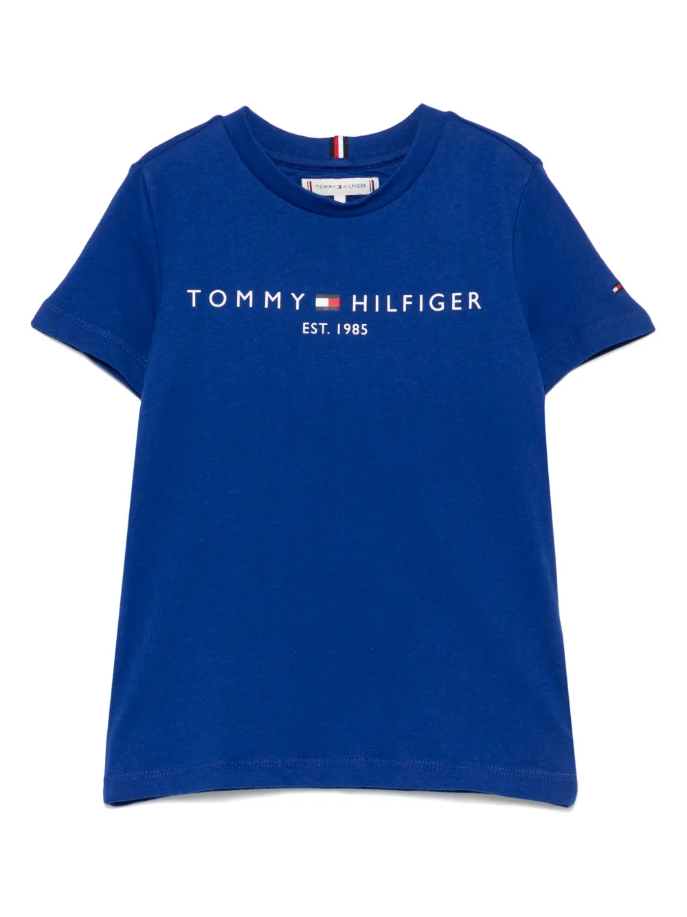 Tommy Hilfiger Junior playera con logo estampado | azul | Image 1