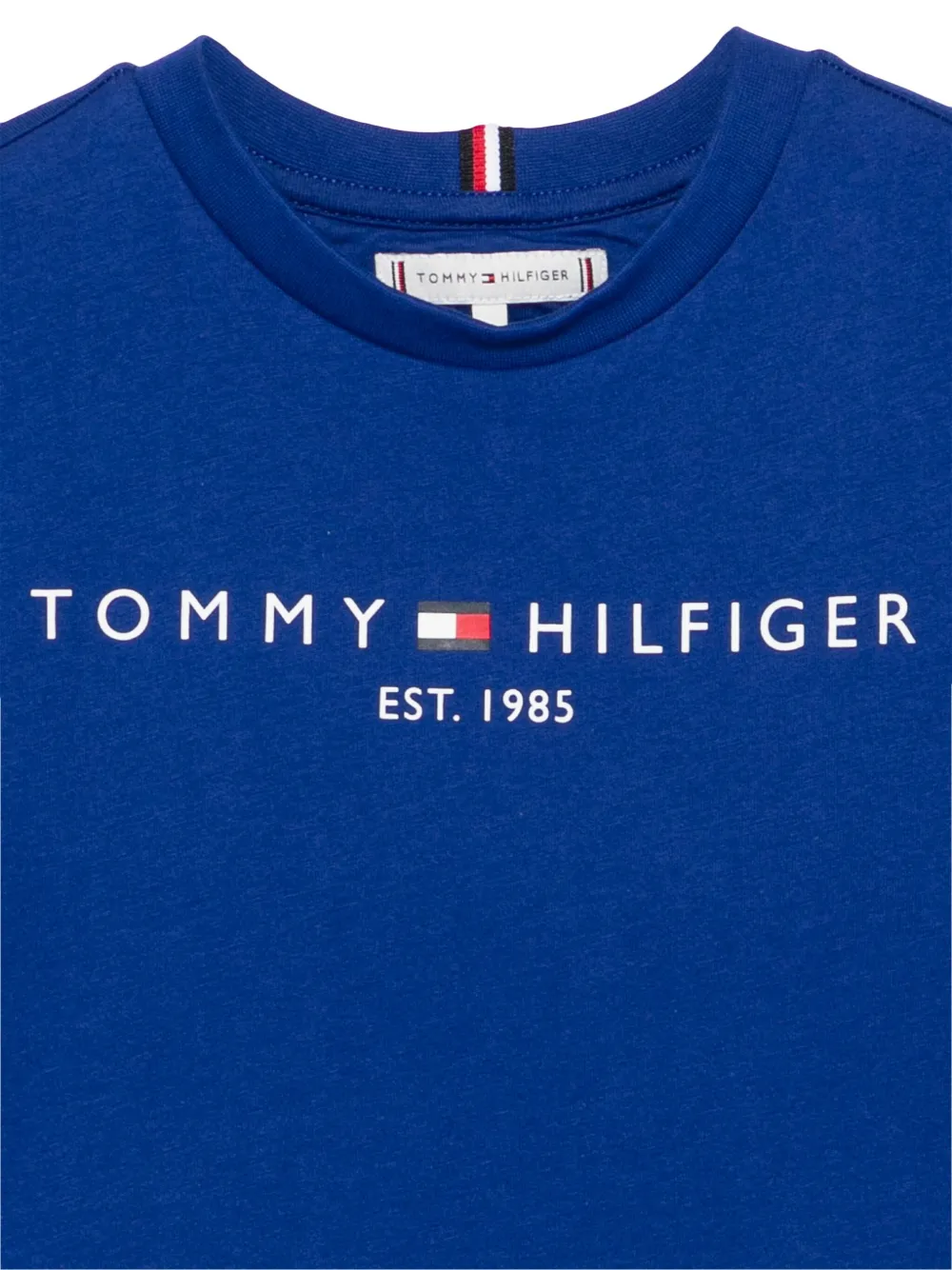 Tommy Hilfiger Junior T-shirt met logoprint Blauw