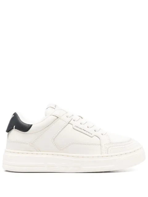 Emporio Armani logo-patch sneakers