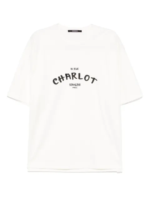 SONGZIO Charlot Paris painter T-shirt