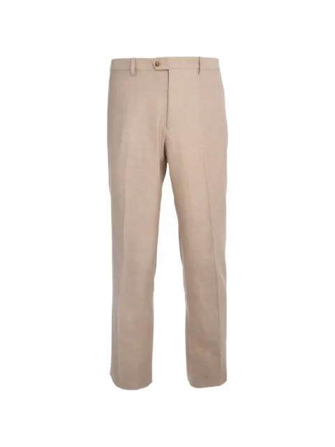 Lardini button-fastening trousers