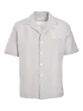Lardini short-sleeve button-up shirt - Grey