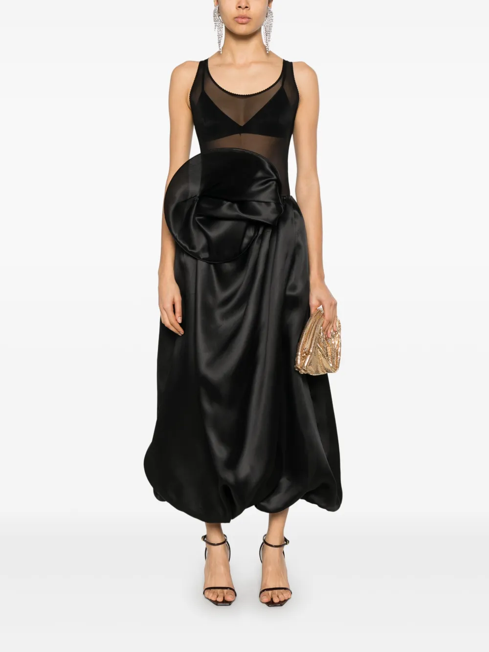 Magda Butrym mesh scalloped bodysuit | Vests & Tank Tops | Image 2