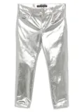 Junya Watanabe metallic trousers - Silver