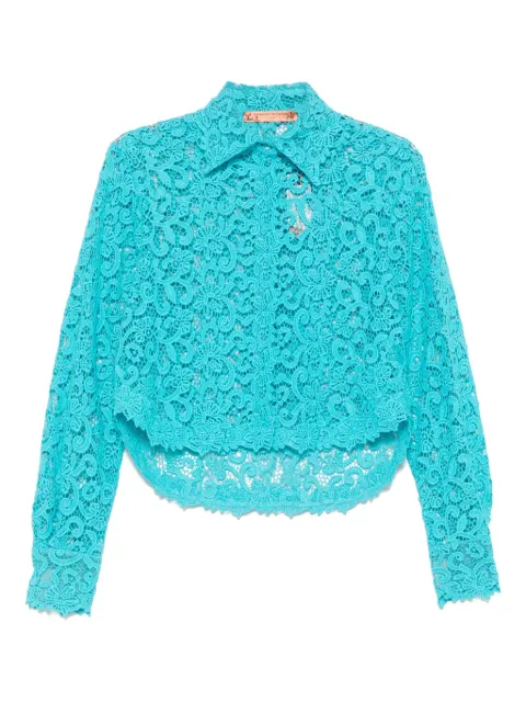 Ermanno Scervino floral-lace shirt