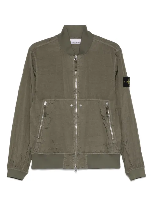 Veste bomber à fermeture zippée - Stone Island - Modalova