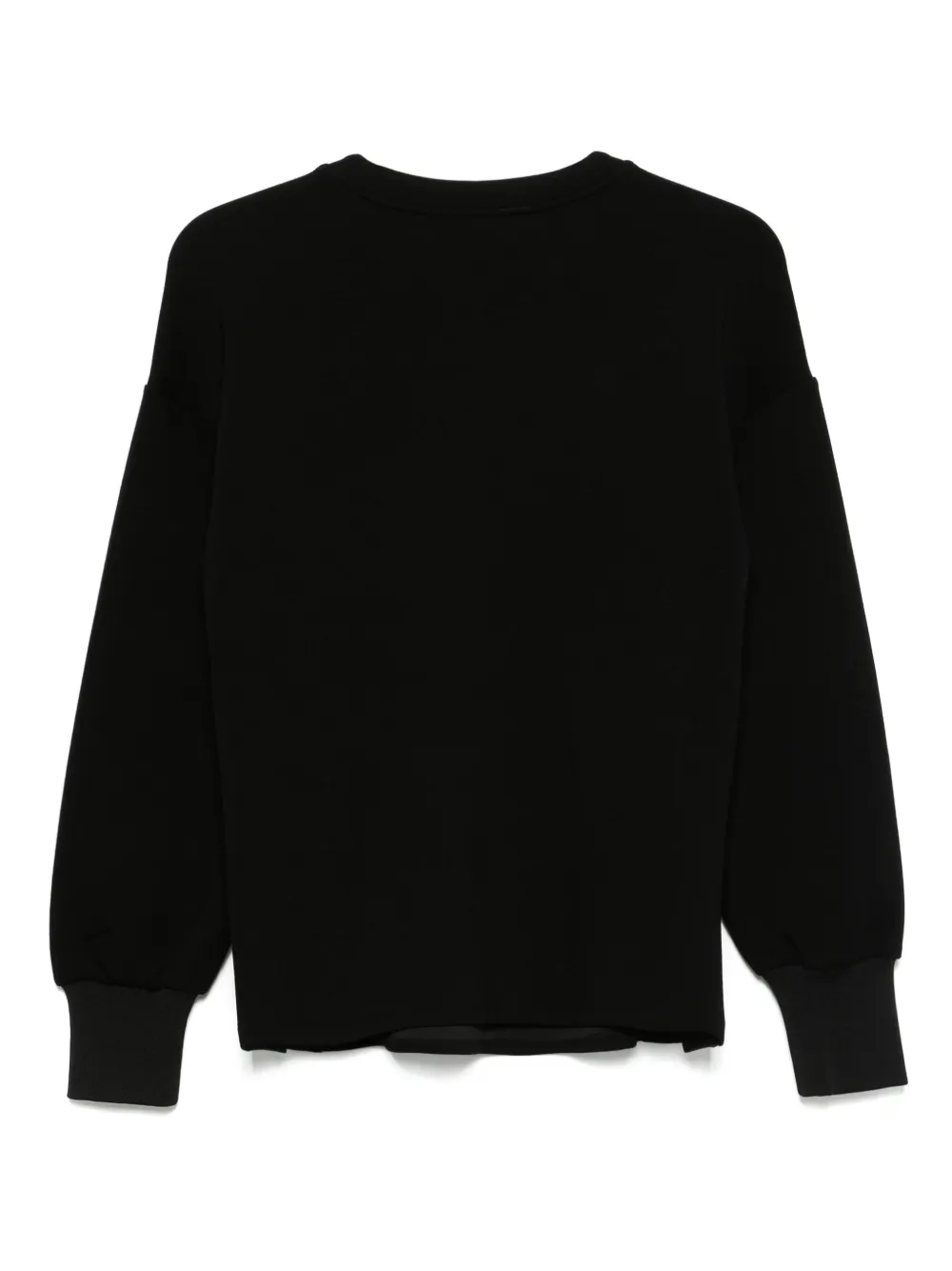 Emporio Armani Sweater met print Zwart
