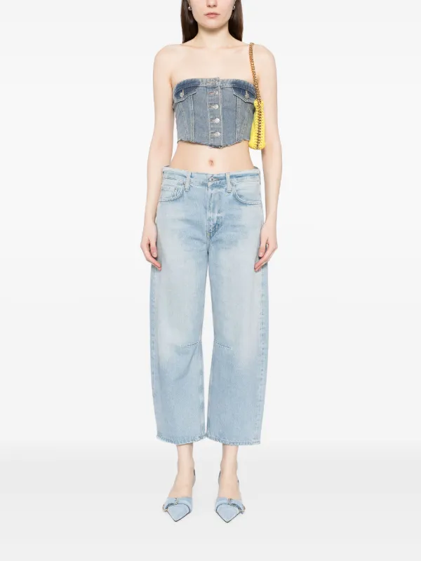 '90s Pinch Waist straight-leg jeans