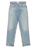 AGOLDE 90's pinch waist crop jeans - Blue