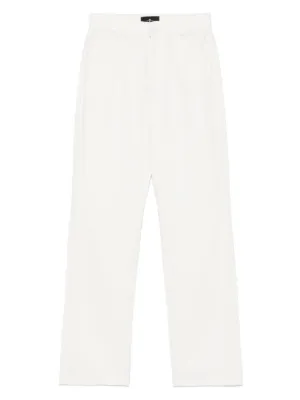 パンツ 7 FOR ALL MANKIND Women Straight Pants JSDEC850BC WHITE Shop White Jeans for Women | 7 For All Mankind