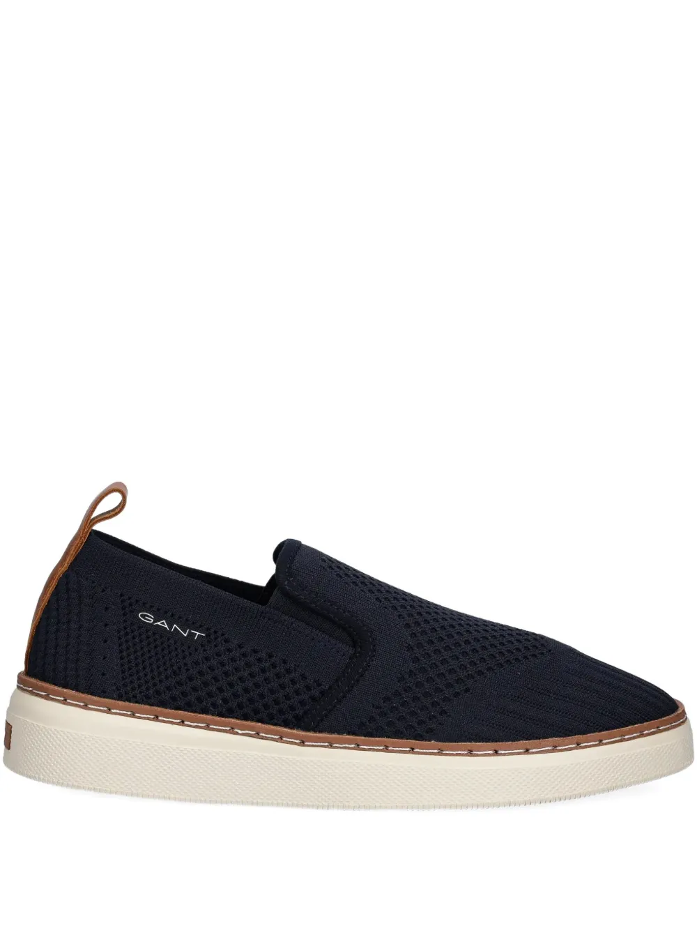 Gant logo-embroidered sneakers Blue