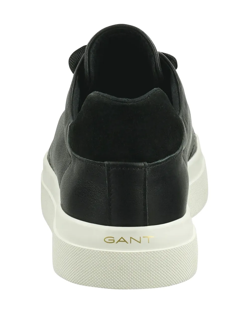 Gant Avona Leather Platform Sneakers In Schwarz