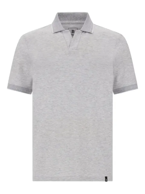 Boggi Milano mélange-effect polo shirt