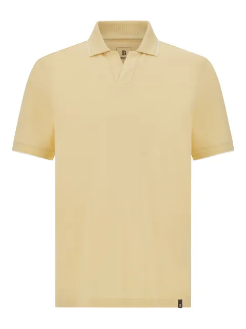 Boggi Milano playera tipo polo con ribete en contraste