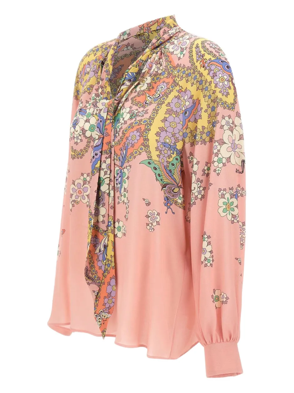 ETRO Blouse met paisley-print Roze