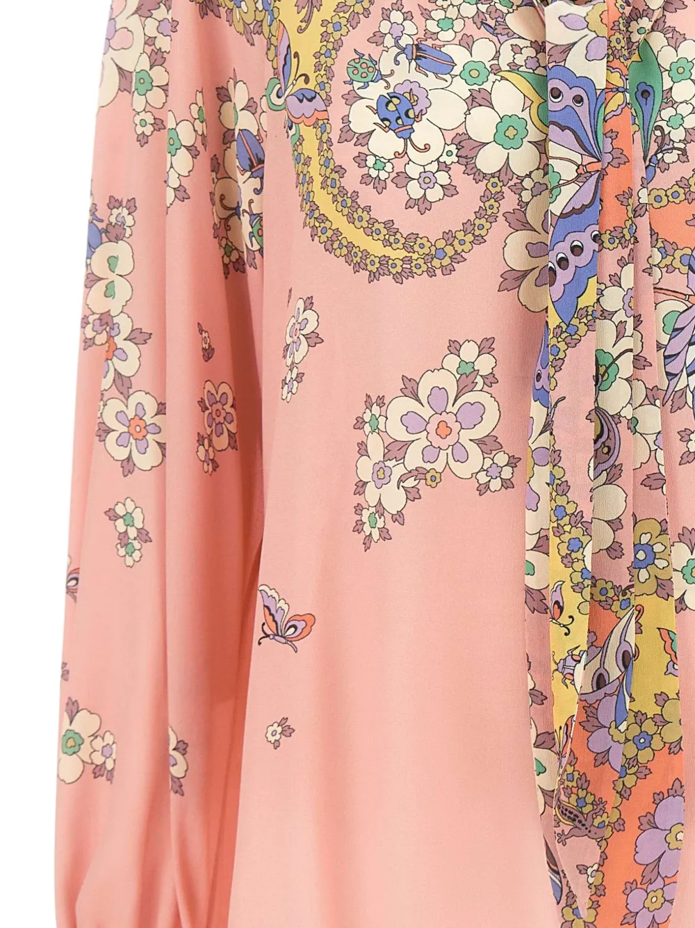 ETRO Blouse met paisley-print Roze