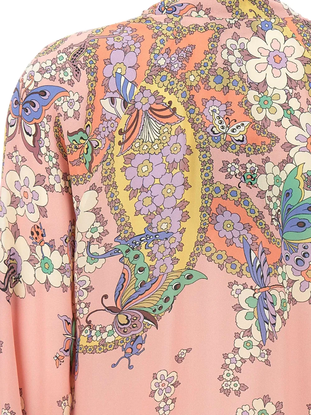 ETRO Blouse met paisley-print Roze