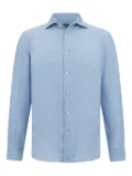 Boggi Milano linen shirt - Blue