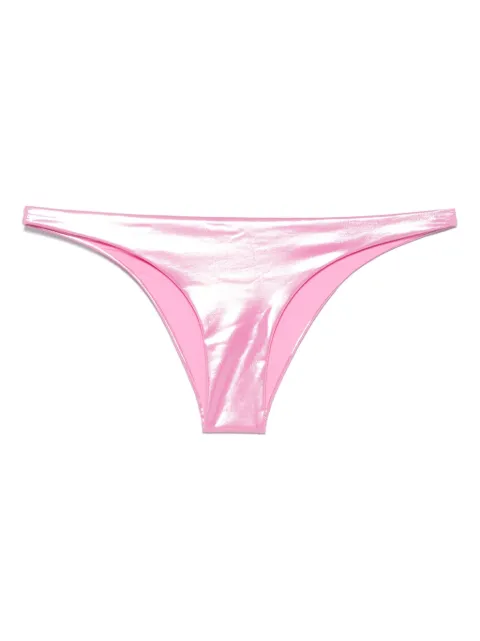 Blumarine laminated jersey bikini bottom