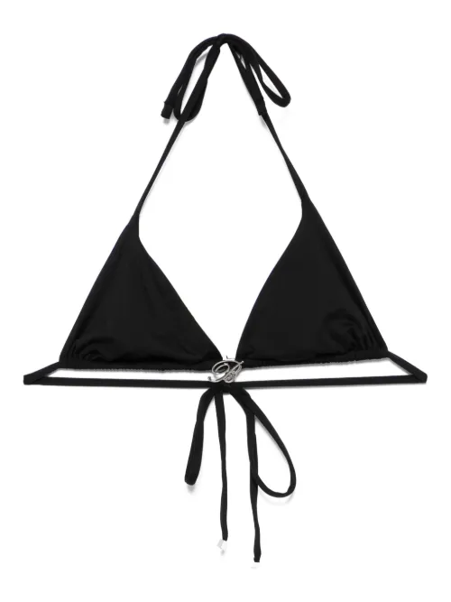 Haut de bikini à design de rose - Blumarine - Modalova