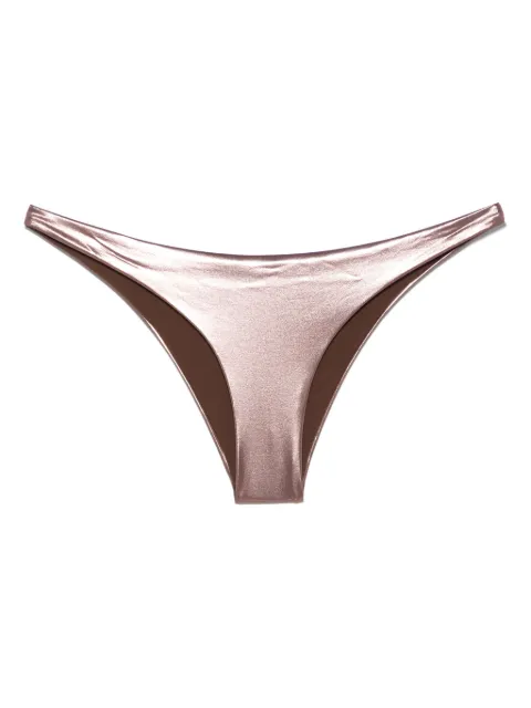 Blumarine laminated jersey bikini bottom