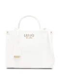 LIU JO logo-lettering tote bag - White