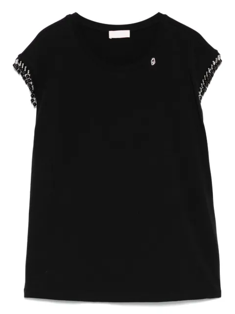 LIU JO bead-embellished T-shirt