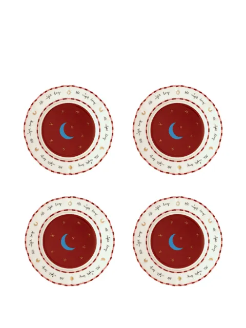 Bitossi Home Moon plates (set of four)