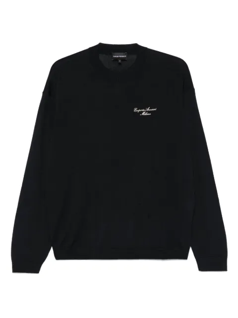 Emporio Armani virgin wool sweater