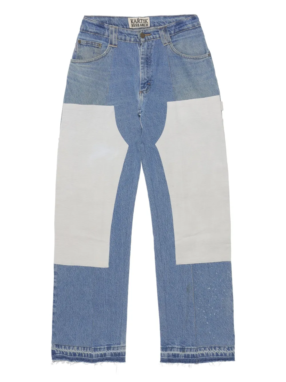 Kartik Research Double Knee 牛仔裤 | 蓝色 | Image 1