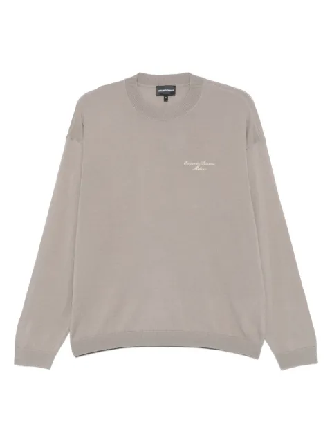 Emporio Armani virgin wool sweater