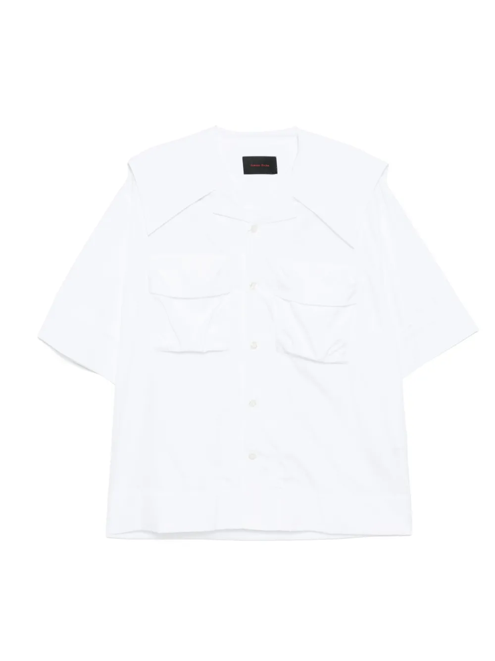 Simone Rocha chemise à manches courtes | blanc | Image 1