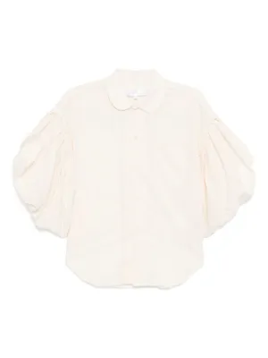 tao comme des garcons フローラル ラッフルディテールＴ Comme Des Garcons Tao Ruffle Detail Shirt Online | Camargue