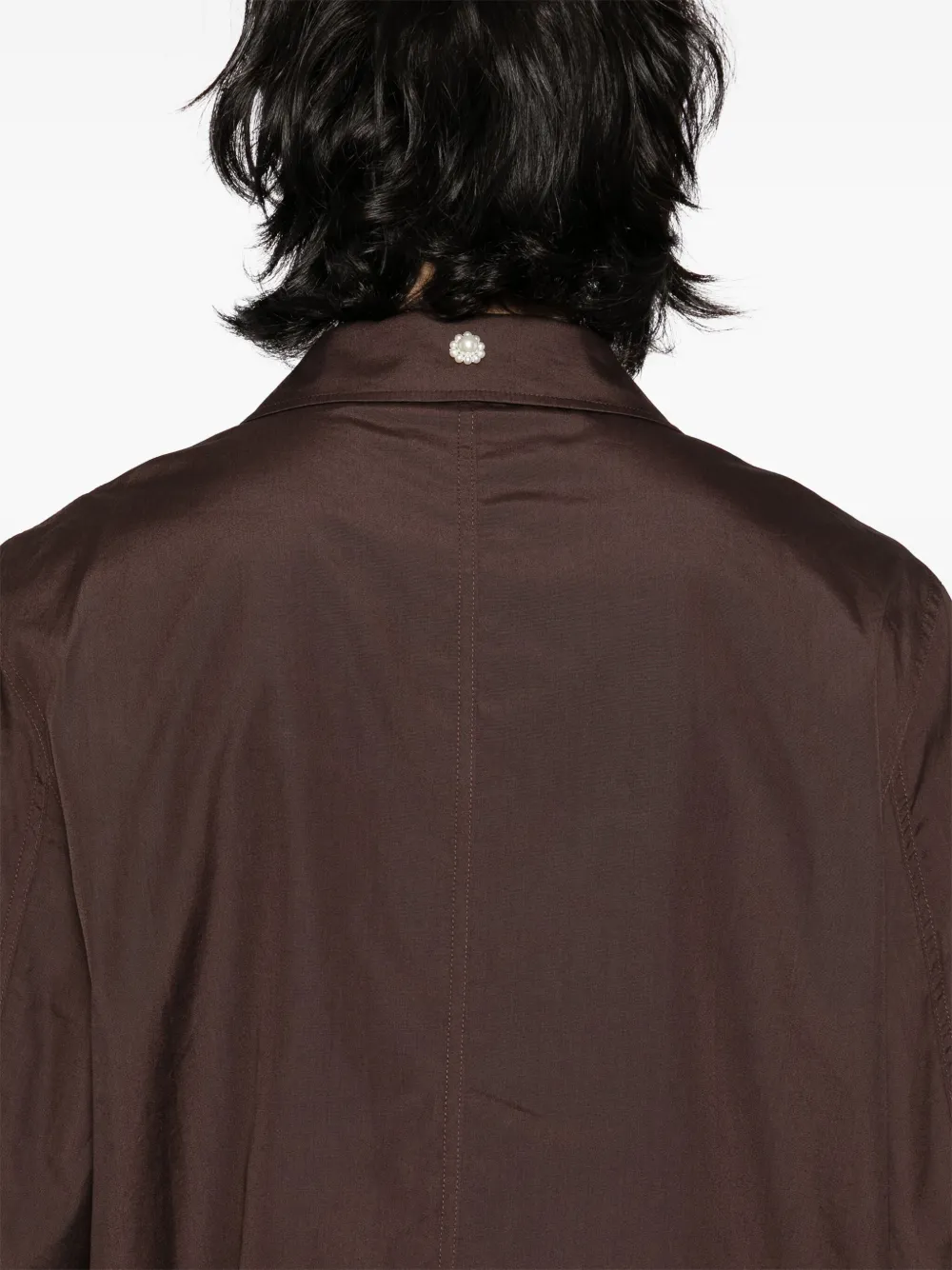 Simone Rocha Workwear overhemd Bruin