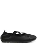 Simone Rocha ballerina grip loafers - Black