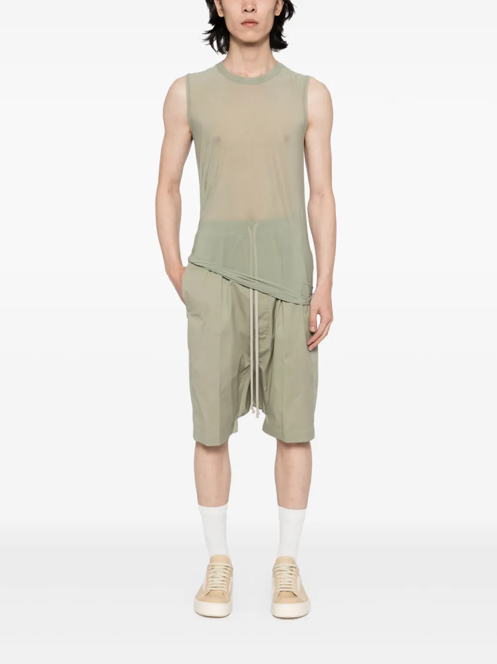 Rick Owens short à taille élastiquée | Shorts sarouel | Image 2