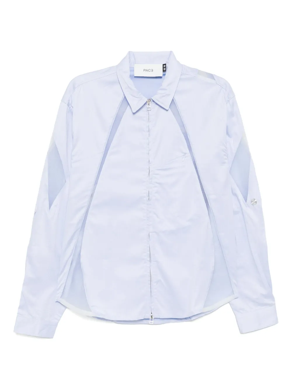 PACE sobrecamisa con cierre | azul | Image 1