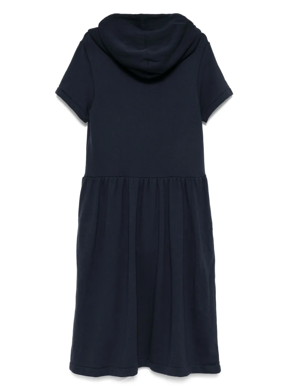 Comme Des Garçons Girl Jurk met capuchon - Blauw
