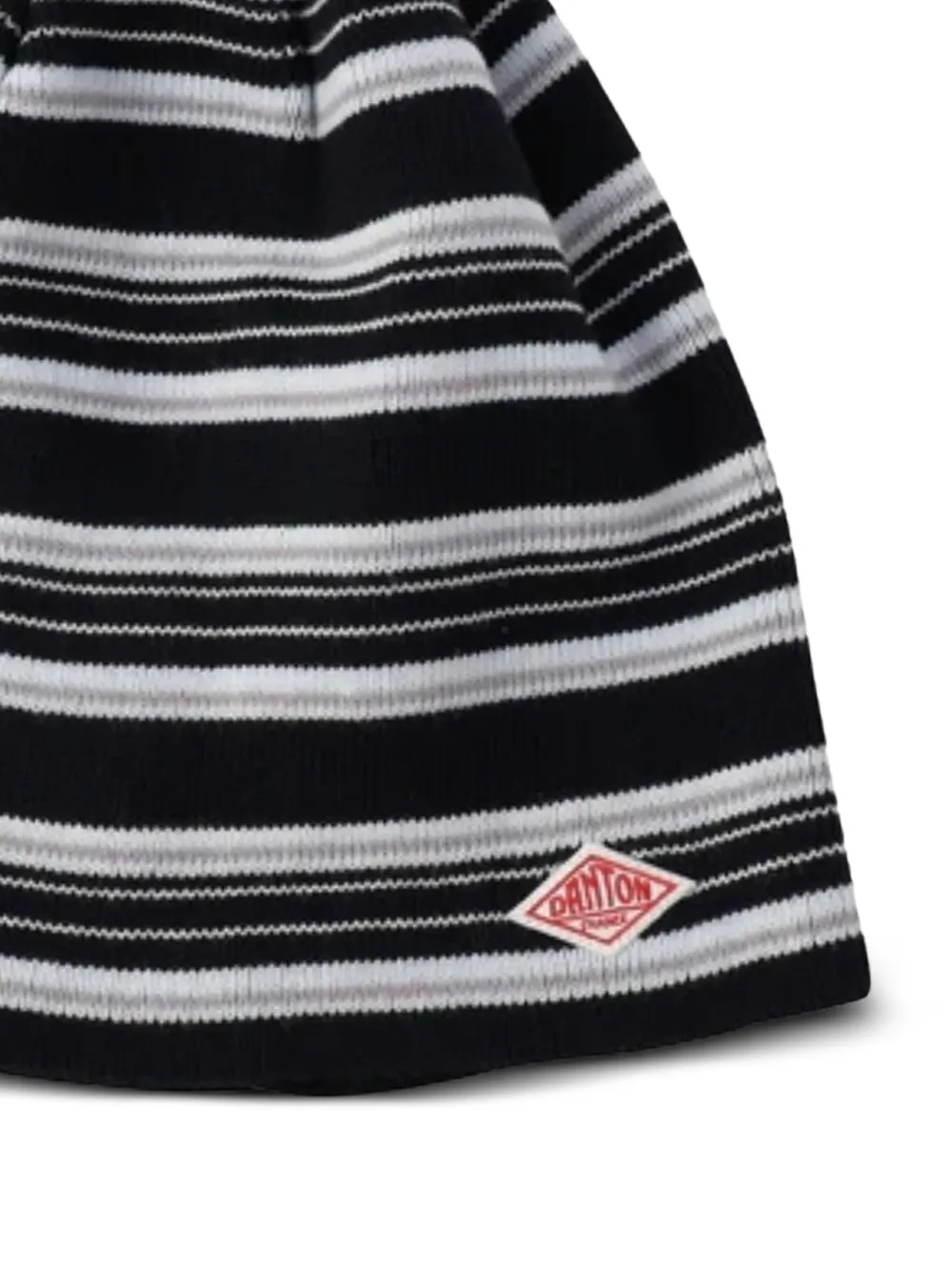 Danton striped logo-patch beanie | Men | Image 2