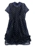 Comme Des Garçons Girl polka-dot dress - Blue