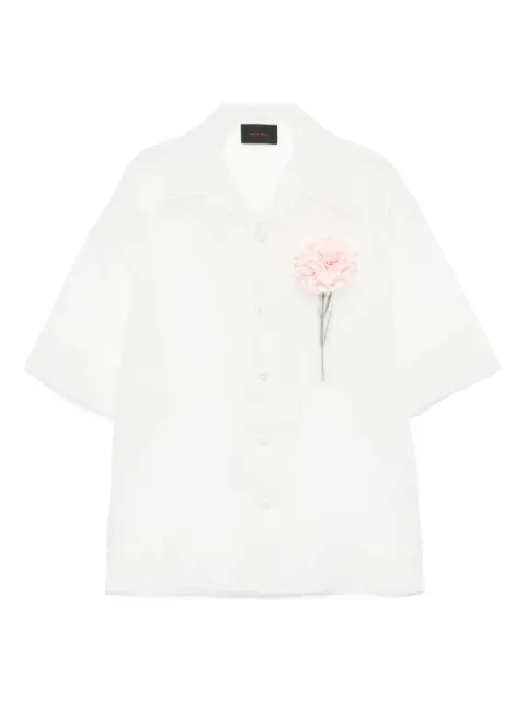 Simone Rocha Carnation Pocket Boxy Shirt