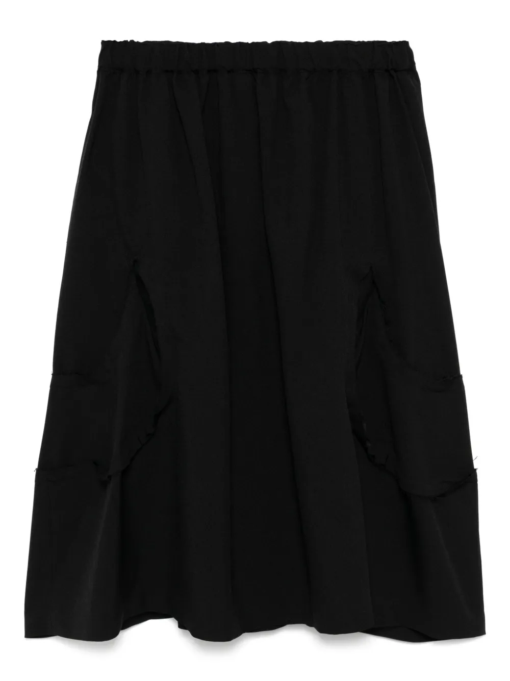 Black Comme Des Garçons falda con corte sin rematar | Faldas acampanadas | Image 2