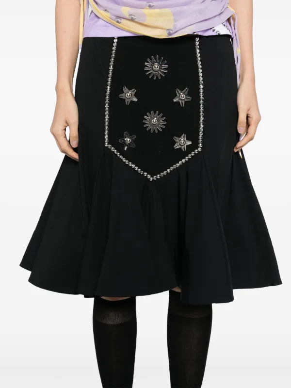chopova lowena スカート Chopova Lowena Lycra Suit Skirt | Black | FARFETCH