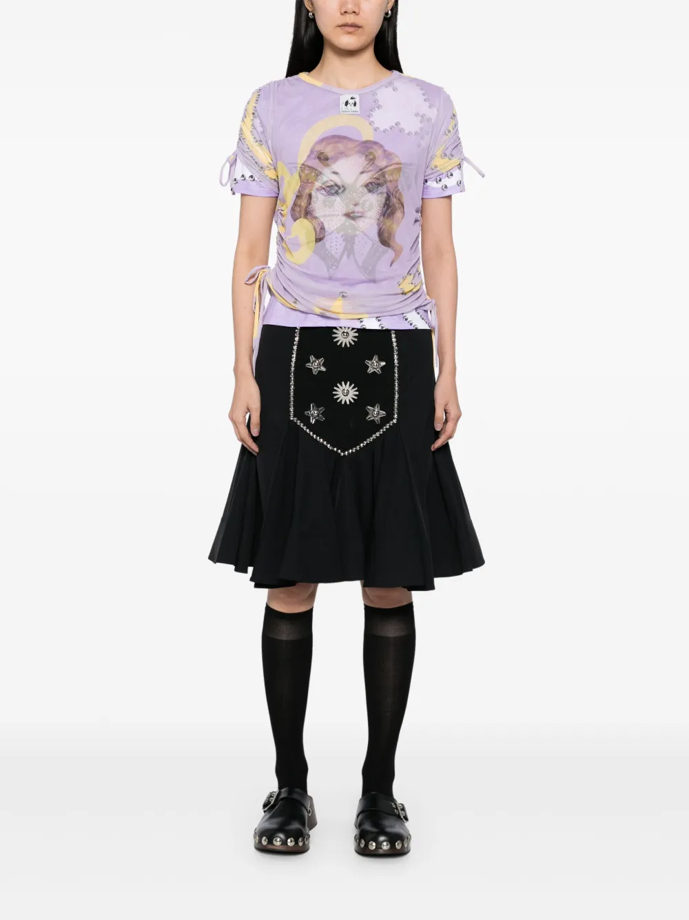 Chopova Lowena mesh short-sleeved top | T-Shirts & Jersey Shirts | Image 2