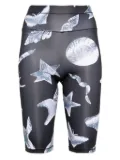 Chopova Lowena workshop bike shorts - Black