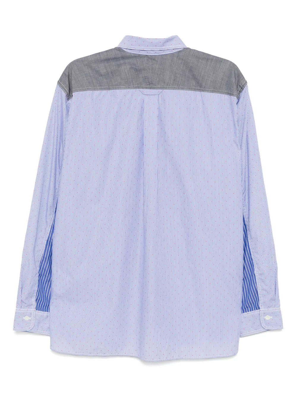 Junya Watanabe MAN Gestreept overhemd - Blauw