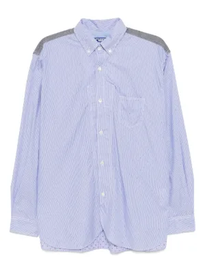 eYe COMME des GARCONS 2021ssワークストライプシャツ