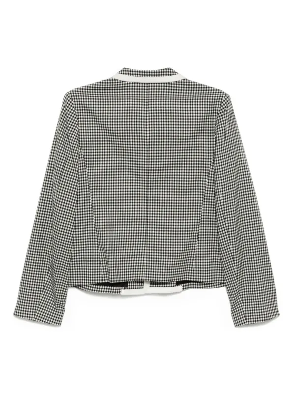 Comme Des Garçons Girl チェック シャツジャケット | ブラック